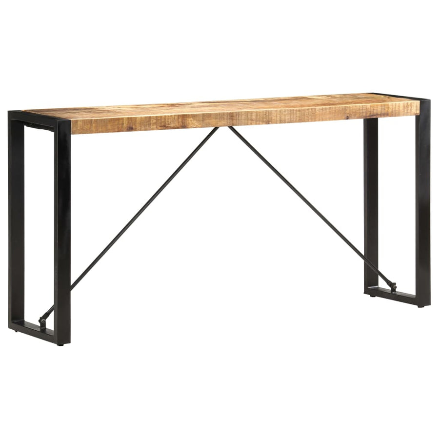 Wandtafel 150X35X76 Cm Massief Acaciahout Lichtbruin