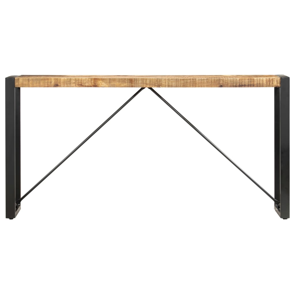 Wandtafel 150X35X76 Cm Massief Acaciahout Lichtbruin