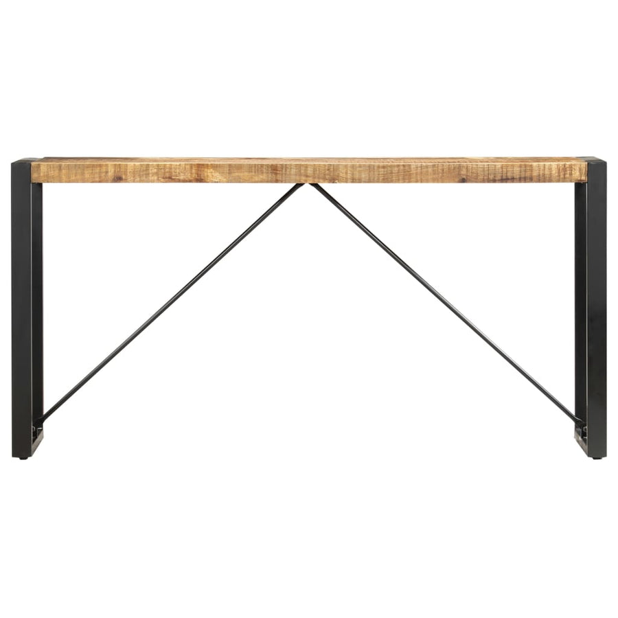 Wandtafel 150X35X76 Cm Massief Acaciahout Lichtbruin