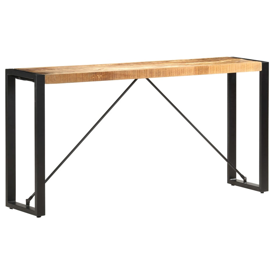 Wandtafel 150X35X76 Cm Massief Acaciahout Lichtbruin