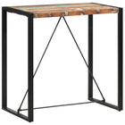 Bartafel 110x60x110 cm gerecycled hout