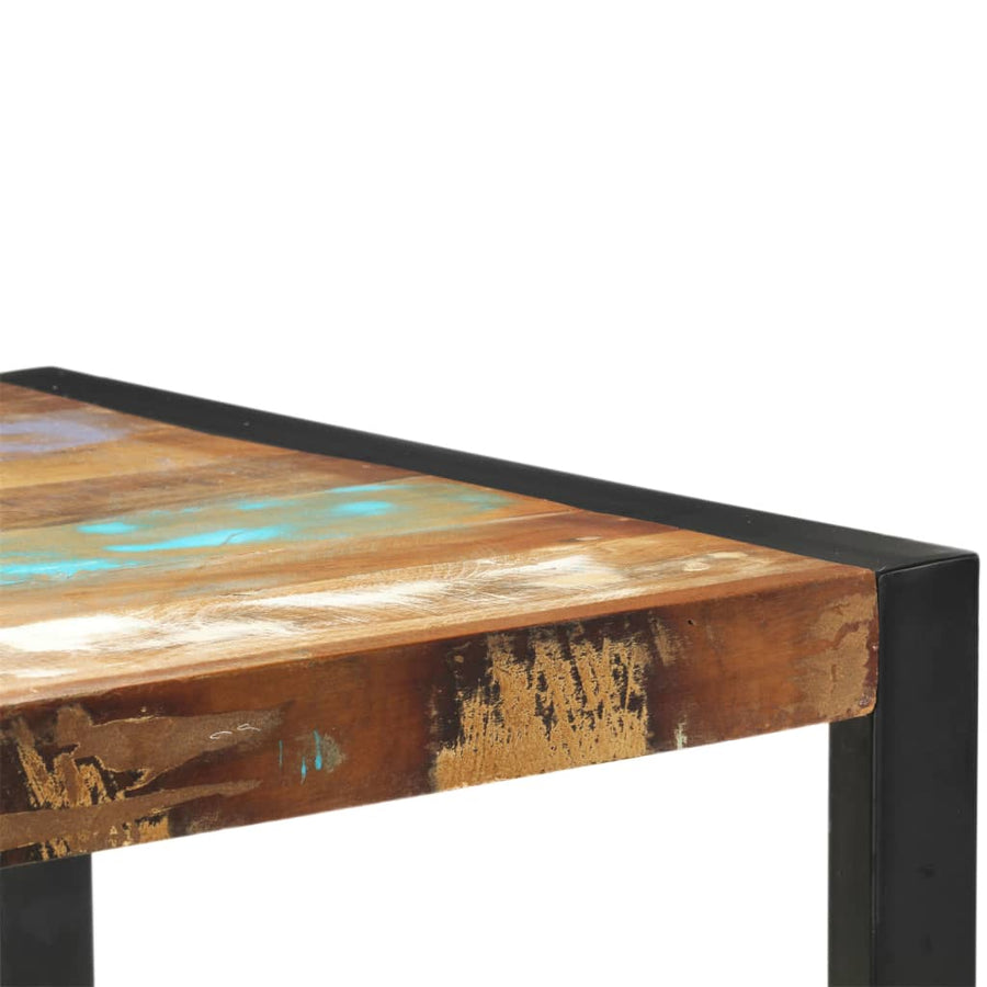 Bartafel 110x60x110 cm massief gerecycled hout