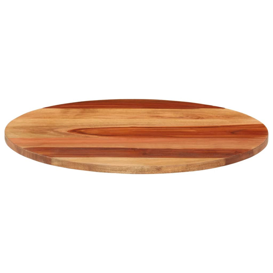 Tafelblad Rond 5-6 Mm 40 Cm Massief Sheeshamhout 40 cm 15-16 mm massief sheesham hout