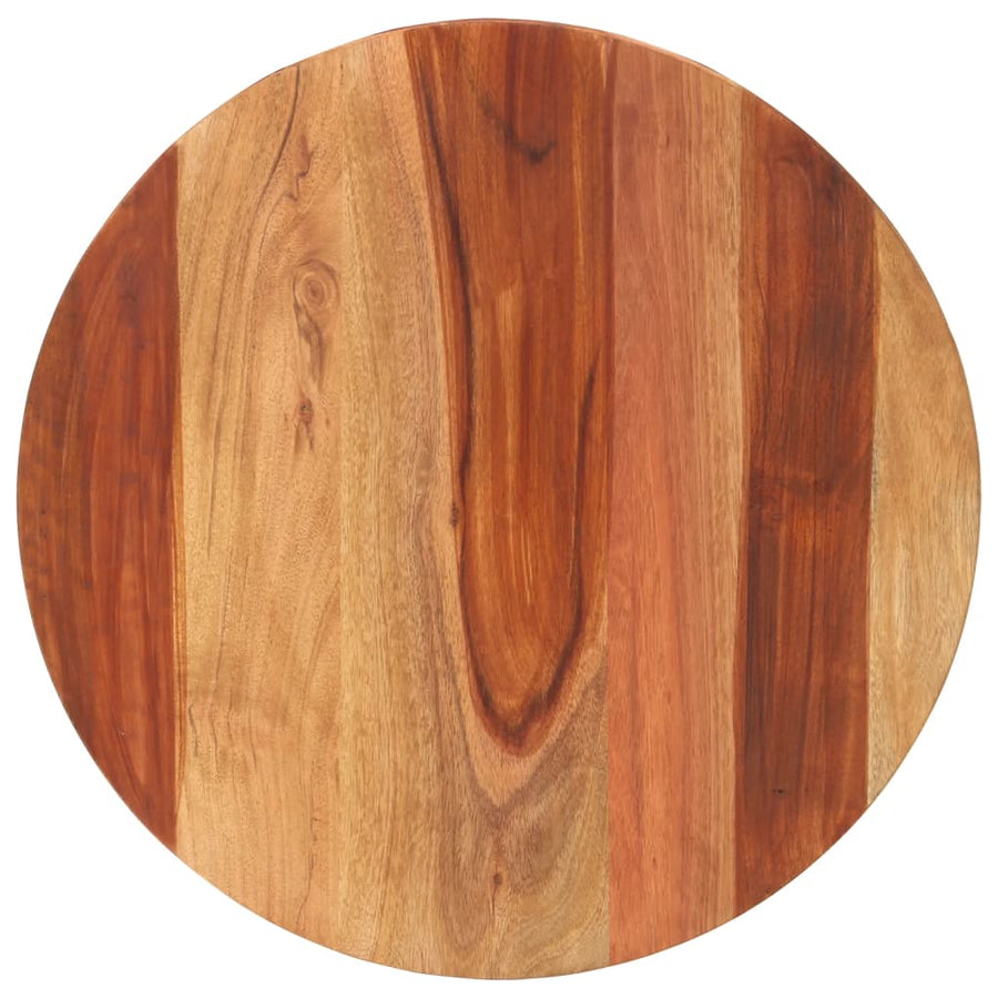 Tafelblad Rond 5-6 Mm 50 Cm Massief Sheeshamhout 50 cm 15-16 mm massief sheesham hout