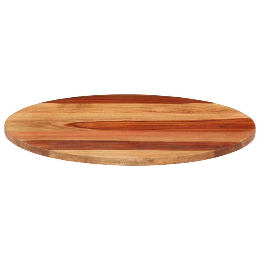Tafelblad Rond 5-6 Mm 50 Cm Massief Sheeshamhout 50 cm 15-16 mm massief sheesham hout