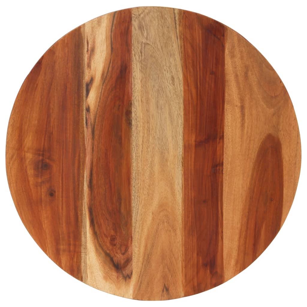 Tafelblad Rond 5-6 Mm 60 Cm Massief Sheeshamhout 60 cm 15-16 mm massief sheesham hout