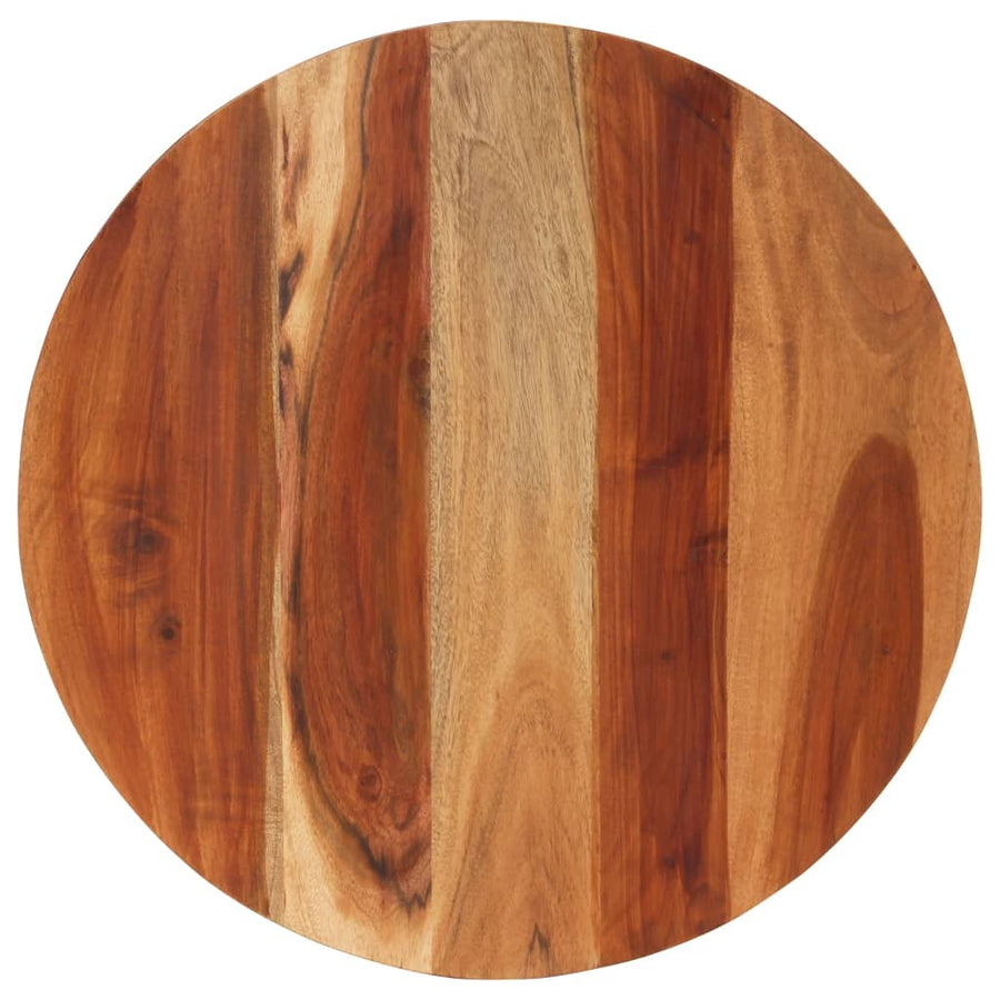 Tafelblad Rond 5-6 Mm 60 Cm Massief Sheeshamhout 60 cm 15-16 mm massief sheesham hout