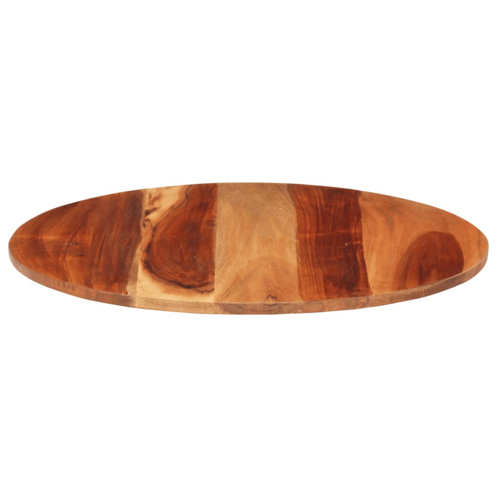 Tafelblad Rond 5-6 Mm 60 Cm Massief Sheeshamhout 60 cm 15-16 mm massief sheesham hout