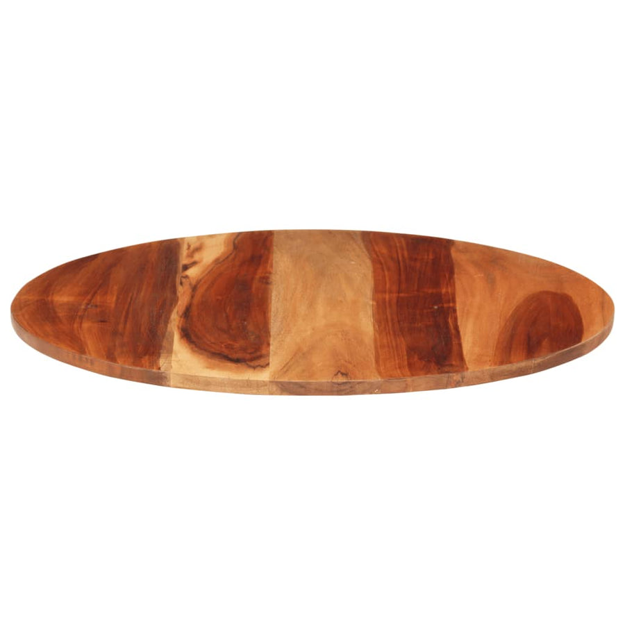 Tafelblad Rond 5-6 Mm 60 Cm Massief Sheeshamhout 60 cm 15-16 mm massief sheesham hout