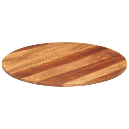 Tafelblad rond 15-16 mm 70 cm massief acaciahout