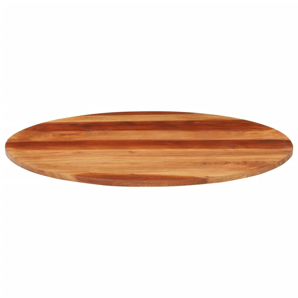 Tafelblad rond 15-16 mm 70 cm massief acaciahout