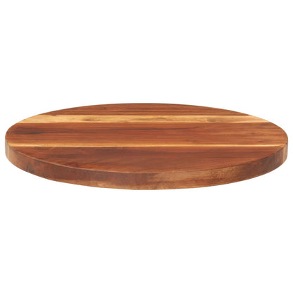 Tafelblad Rond 25-27 Mm 40 Cm Massief Sheeshamhout 40 cm 25-27 mm massief sheesham hout