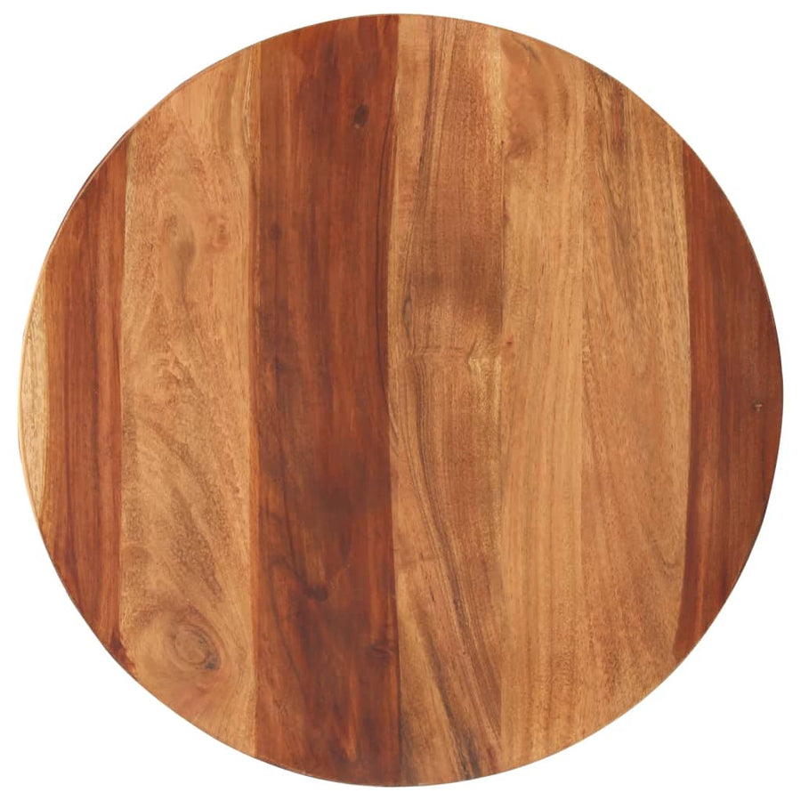 Tafelblad rond 25-27 mm 50 cm massief acaciahout