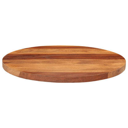 Tafelblad rond 25-27 mm 50 cm massief acaciahout