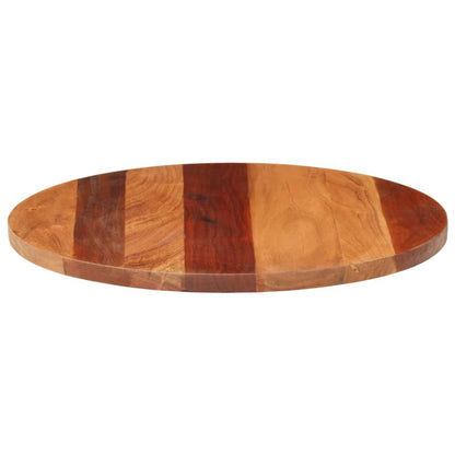 Tafelblad rond 25-27 mm 50 cm massief acaciahout