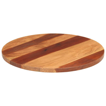 Tafelblad rond 25-27 mm 60 cm massief acaciahout