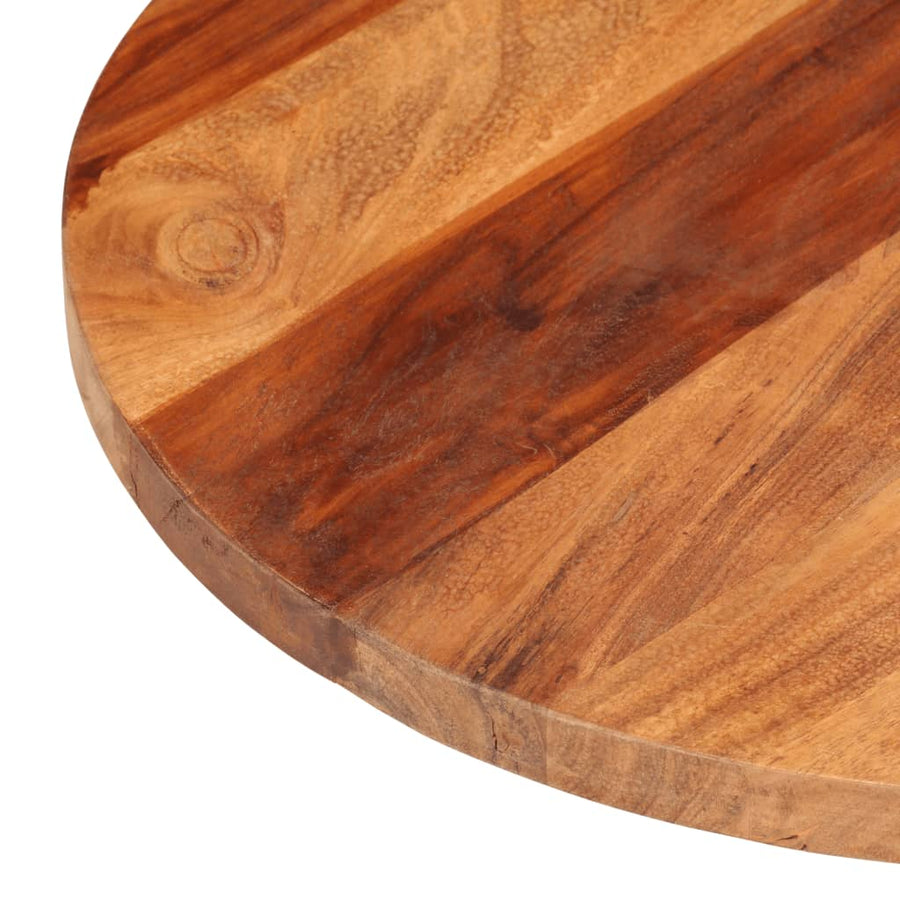 Tafelblad rond 25-27 mm 60 cm massief acaciahout