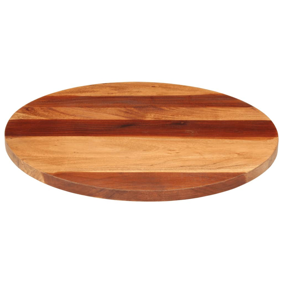 Tafelblad rond 25-27 mm 60 cm massief acaciahout