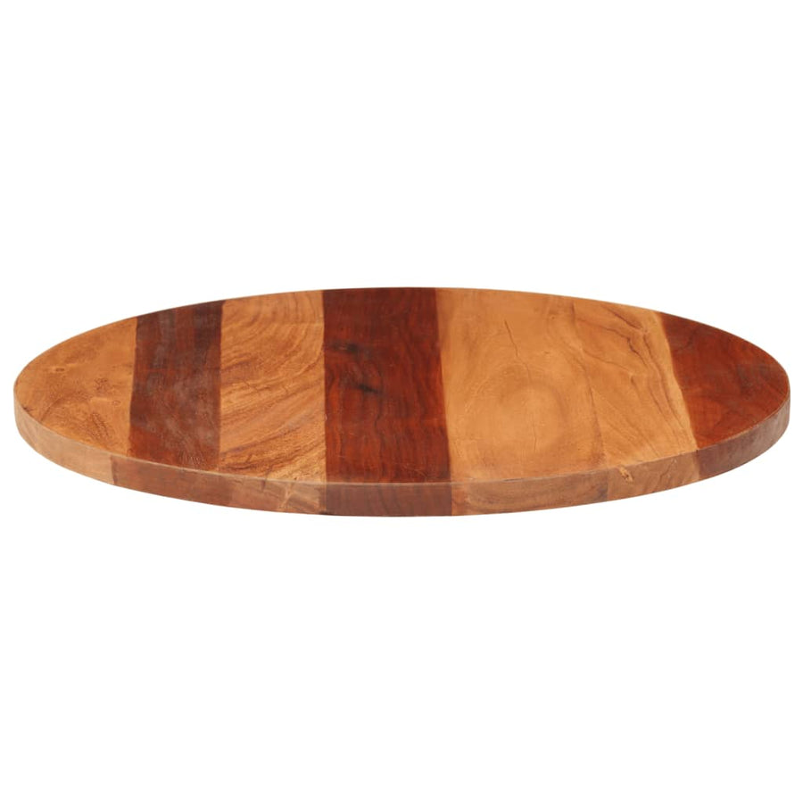 Tafelblad rond 25-27 mm 60 cm massief acaciahout
