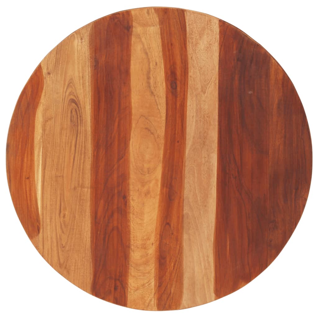 Tafelblad Rond 25-27 Mm 70 Cm Massief Sheeshamhout 70 cm 25-27 mm massief sheesham hout