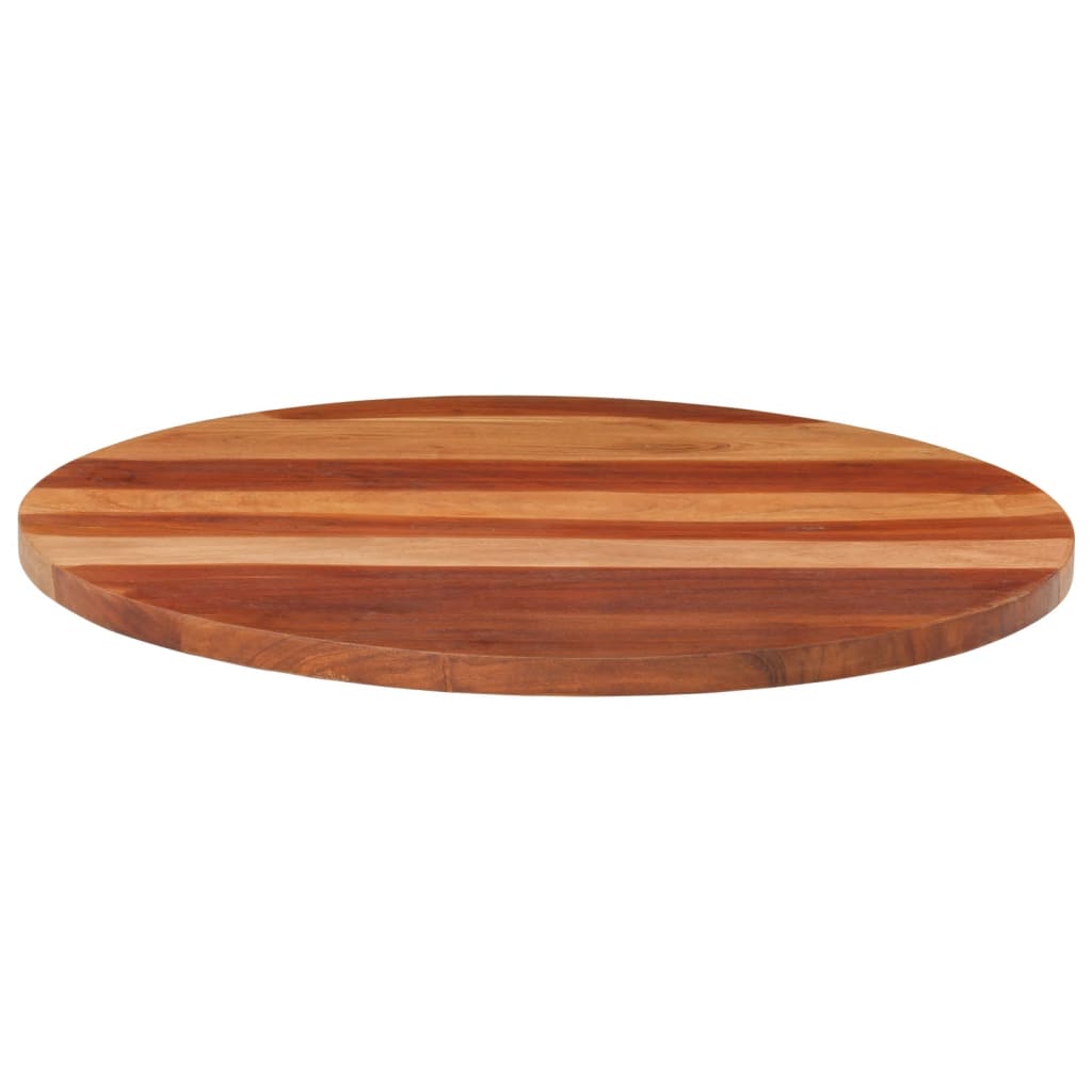 Tafelblad Rond 25-27 Mm 70 Cm Massief Sheeshamhout 70 cm 25-27 mm massief sheesham hout