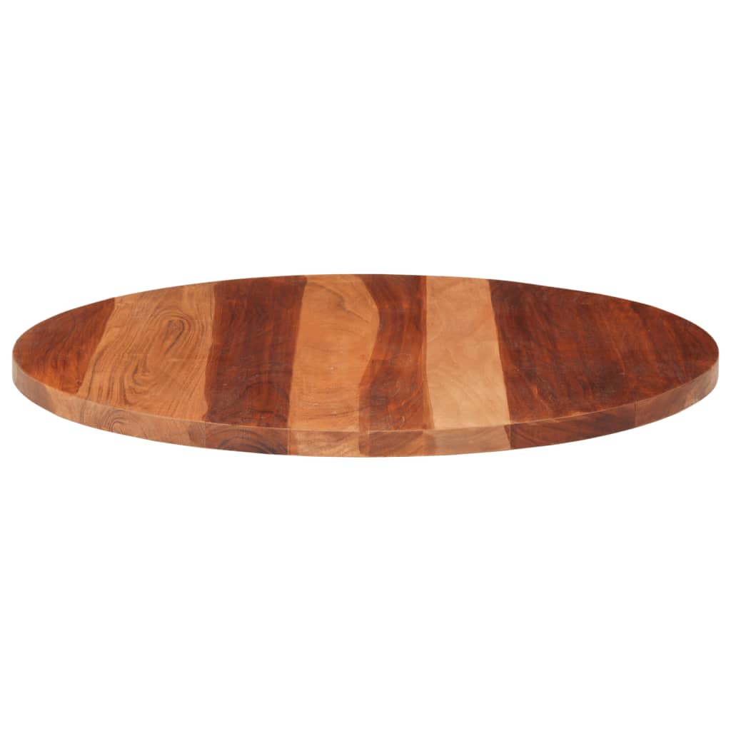 Tafelblad Rond 25-27 Mm 70 Cm Massief Sheeshamhout 70 cm 25-27 mm massief sheesham hout