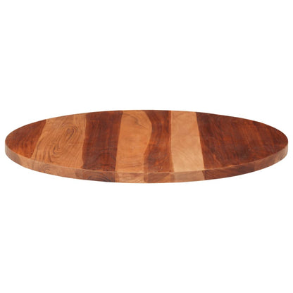 Tafelblad Rond 25-27 Mm 70 Cm Massief Sheeshamhout 70 cm 25-27 mm massief sheesham hout