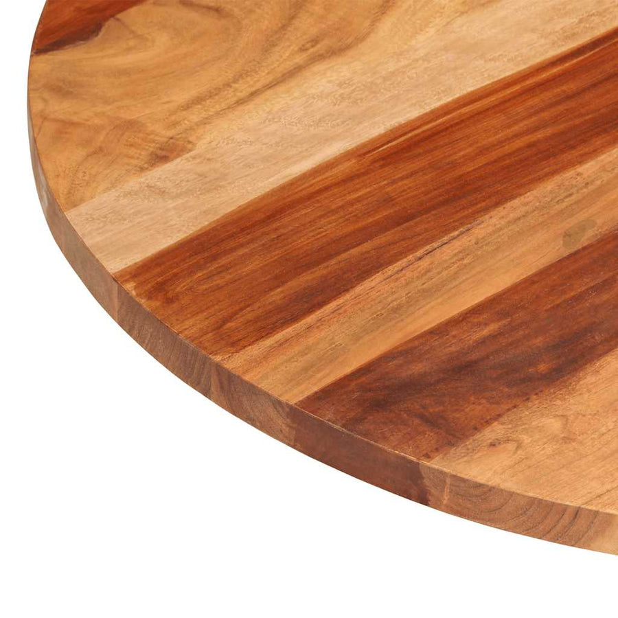 Tafelblad rond 25-27 mm 80 cm massief acaciahout
