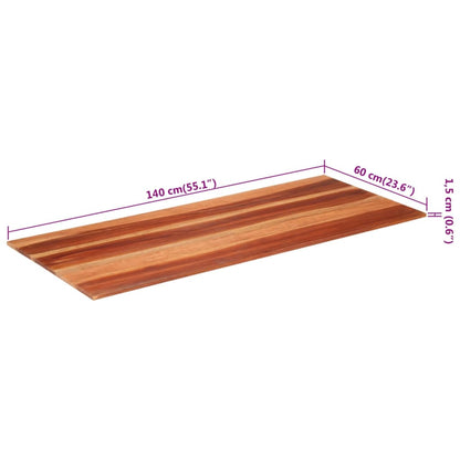 Tafelblad 5-6 Mm 60X40 Cm Massief Sheeshamhout 60 x 140 cm 15-16 mm massief sheesham hout