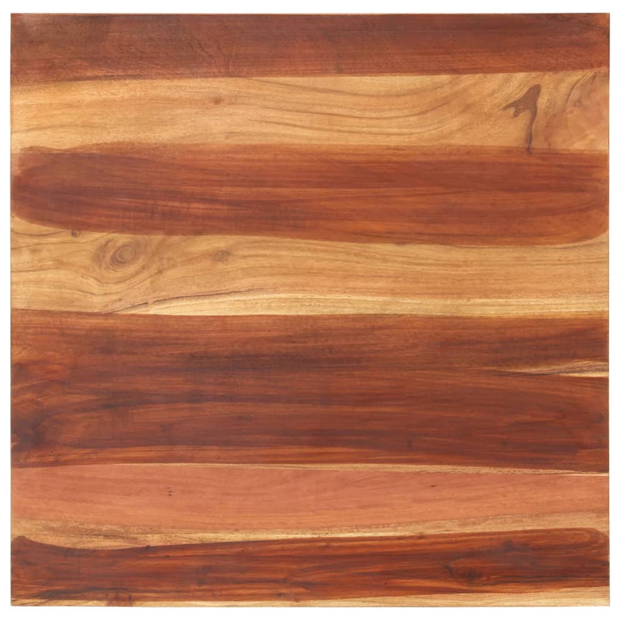 Tafelblad 5-6 Mm 70X70 Cm Massief Sheeshamhout 70 x 70 cm 15-16 mm massief sheesham hout