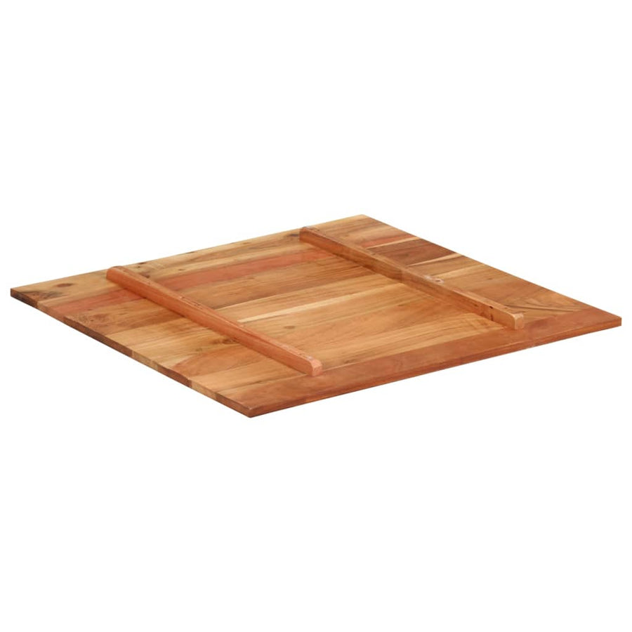 Tafelblad 5-6 Mm 70X70 Cm Massief Sheeshamhout 70 x 70 cm 15-16 mm massief sheesham hout