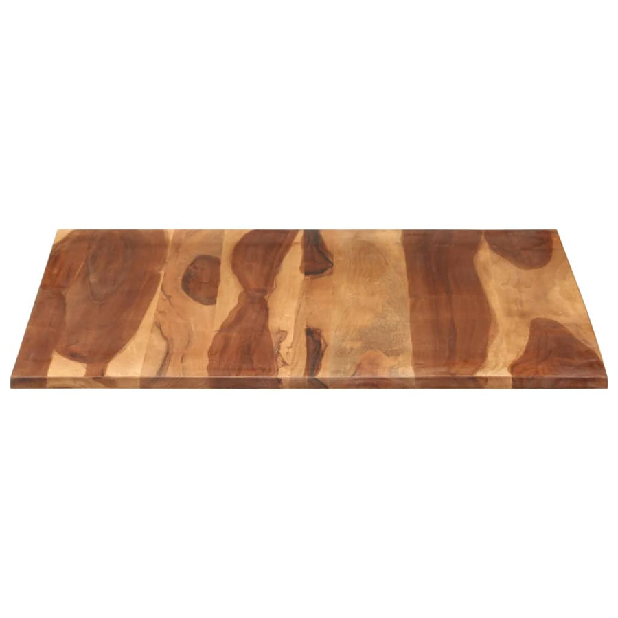 Tafelblad 5-6 Mm 70X80 Cm Massief Sheeshamhout 70 x 80 cm 15-16 mm massief sheesham hout