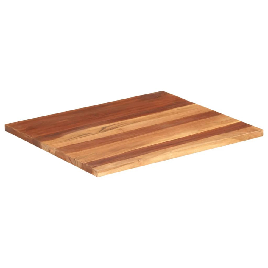 Tafelblad 25-27 Mm 60X70 Cm Massief Sheeshamhout 60 x 70 cm 25-27 mm massief sheesham hout