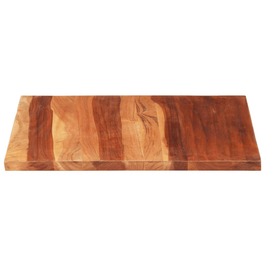 Tafelblad 25-27 Mm 60X70 Cm Massief Sheeshamhout 60 x 70 cm 25-27 mm massief sheesham hout