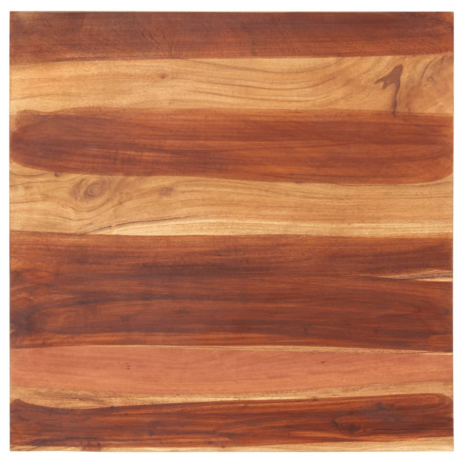 Tafelblad 25-27 Mm 70X70 Cm Massief Sheeshamhout 70 x 70 cm 25-27 mm massief sheesham hout