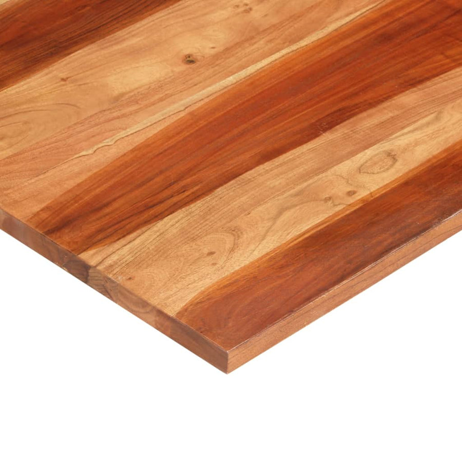 Tafelblad 25-27 Mm 70X70 Cm Massief Sheeshamhout 70 x 70 cm 25-27 mm massief sheesham hout