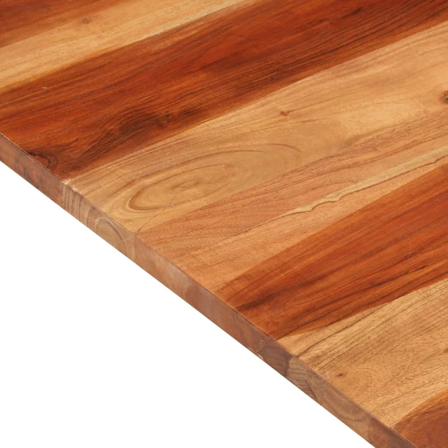 Tafelblad 25-27 Mm 70X70 Cm Massief Sheeshamhout 70 x 70 cm 25-27 mm massief sheesham hout