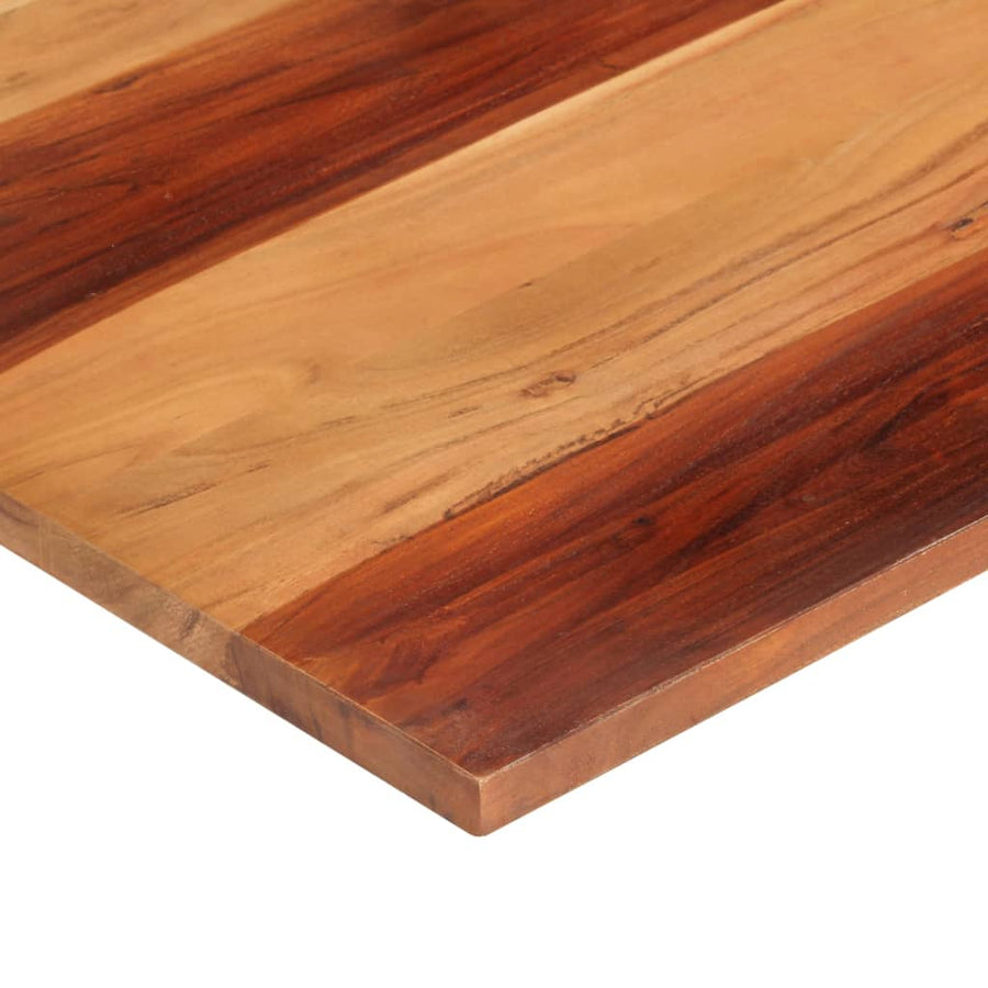 Tafelblad 25-27 Mm 70X80 Cm Massief Sheeshamhout 70 x 80 cm 25-27 mm massief sheesham hout