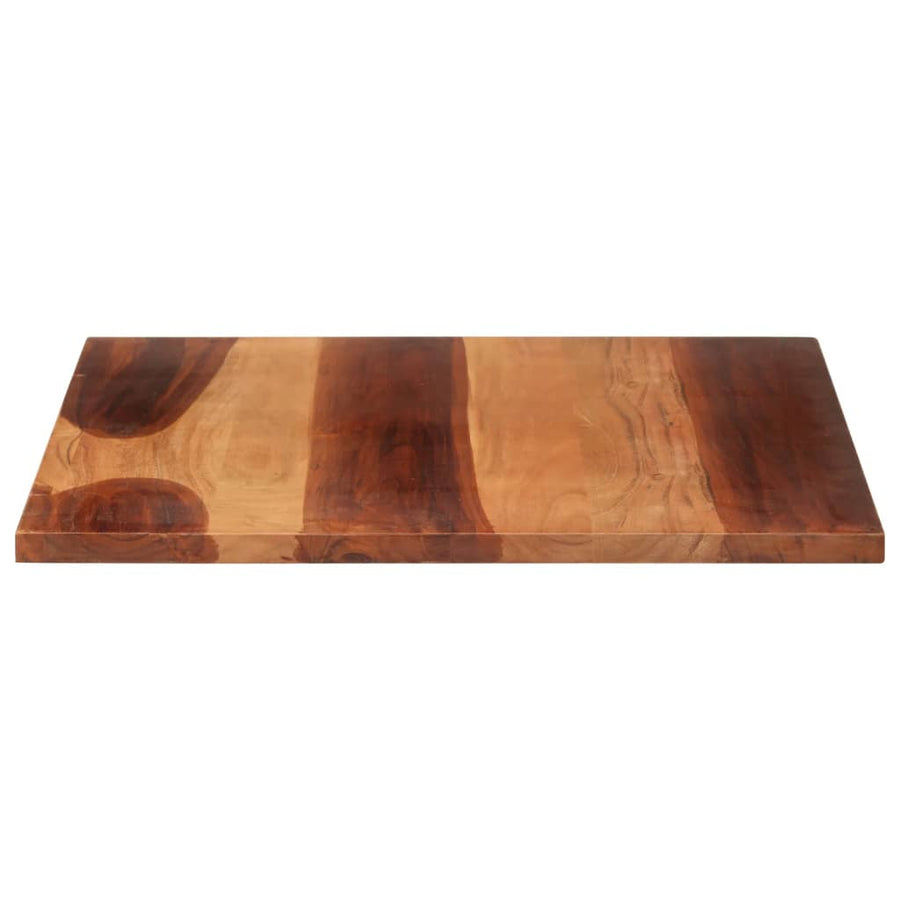 Tafelblad 25-27 Mm 70X80 Cm Massief Sheeshamhout 70 x 80 cm 25-27 mm massief sheesham hout