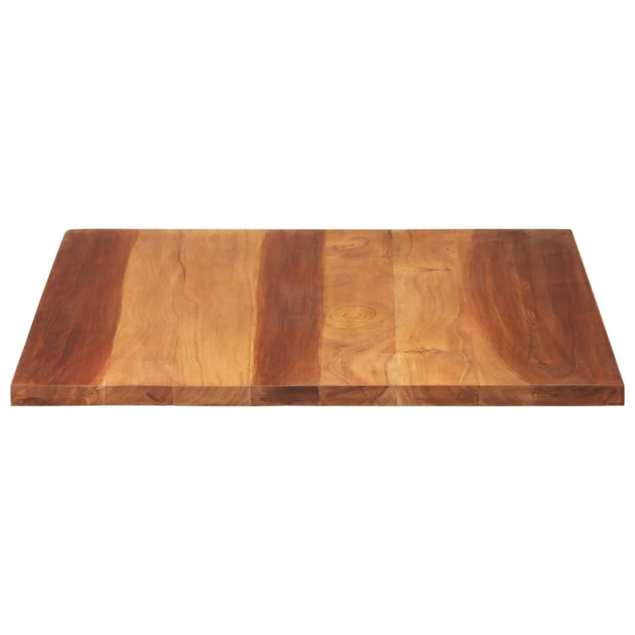 Tafelblad 25-27 Mm 70X90 Cm Massief Sheeshamhout 70 x 90 cm 25-27 mm massief sheesham hout