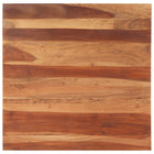 Tabletop 25-27 mm 80x80 cm solid acacia wood