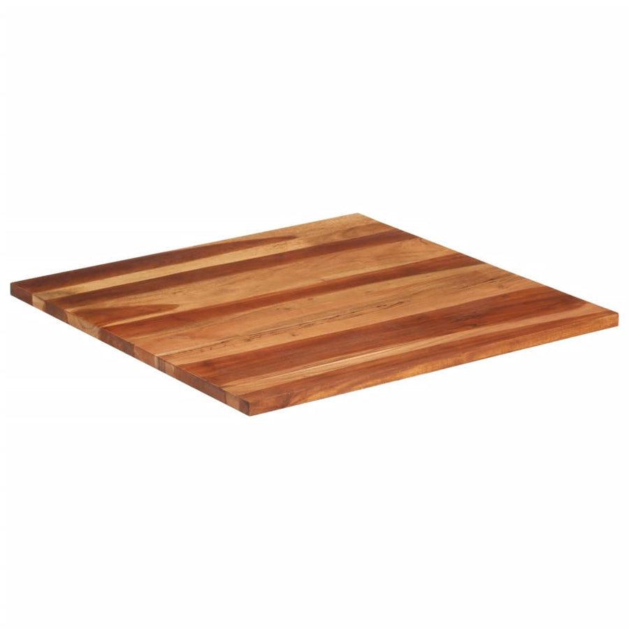 Tafelblad 25-27 mm 80x80 cm massief acaciahout