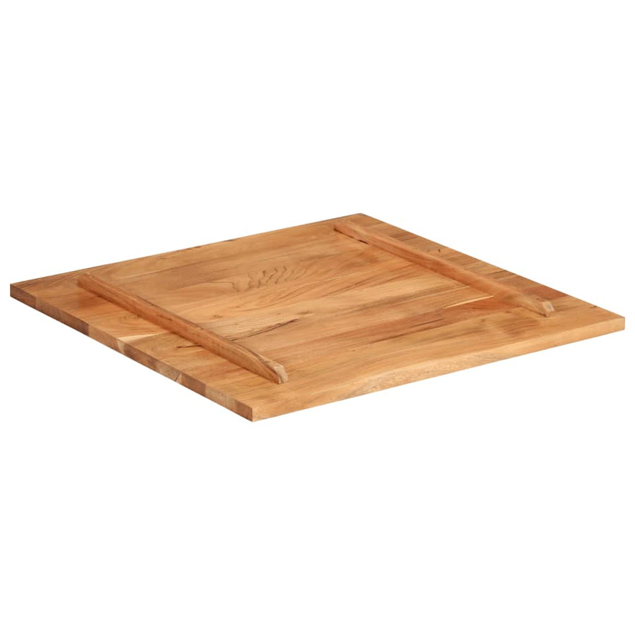 Tafelblad 25-27 mm 80x80 cm massief acaciahout