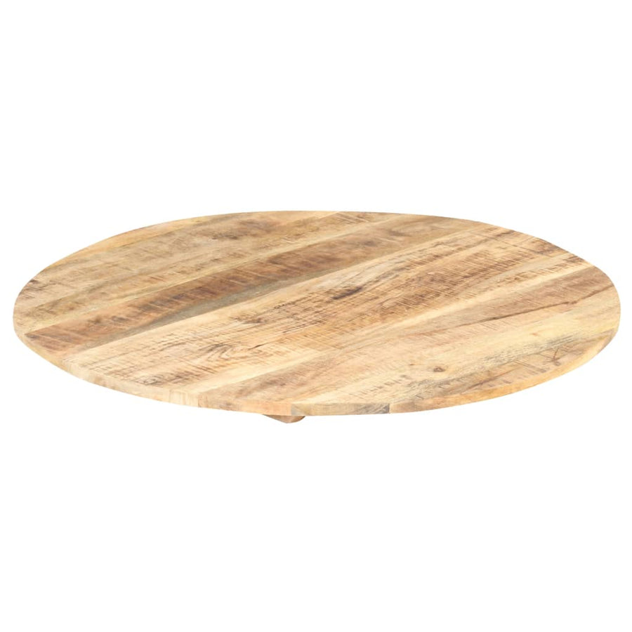 Tafelblad Rond 5-6 Mm 70 Cm 70 cm 15-16 mm massief mangohout