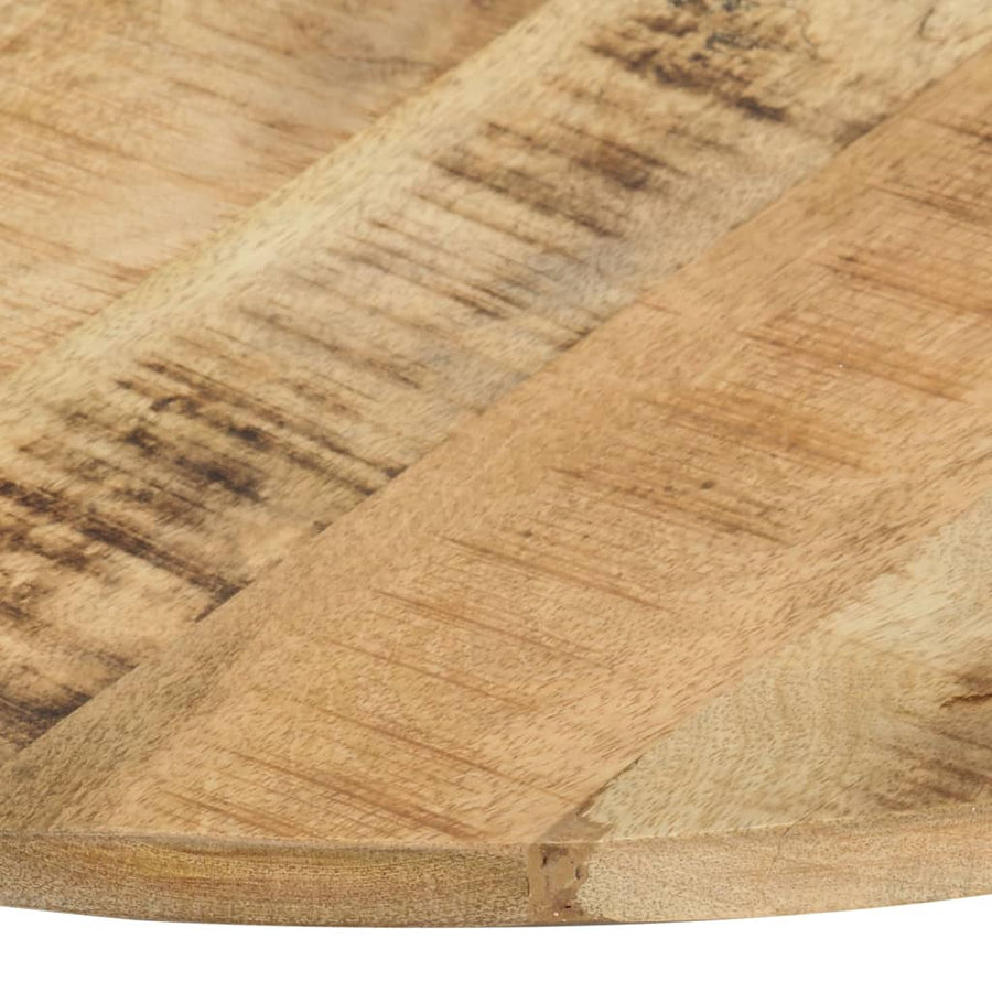 Tafelblad Rond 5-6 Mm 80 Cm 80 cm 15-16 mm massief mangohout