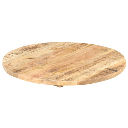 Tafelblad Rond 25-27 Mm 40 Cm 40 cm 25-27 mm massief mangohout
