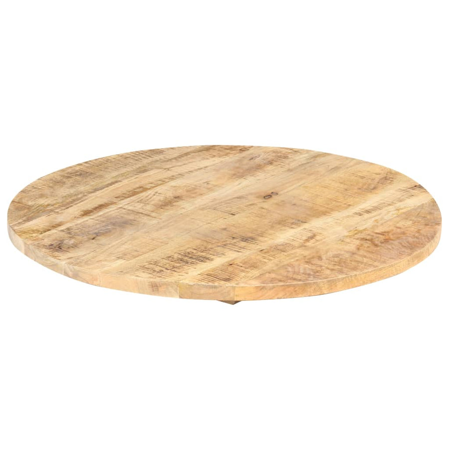 Tafelblad Rond 25-27 Mm 50 Cm Massief Mangohout 1 50 cm 25-27 mm