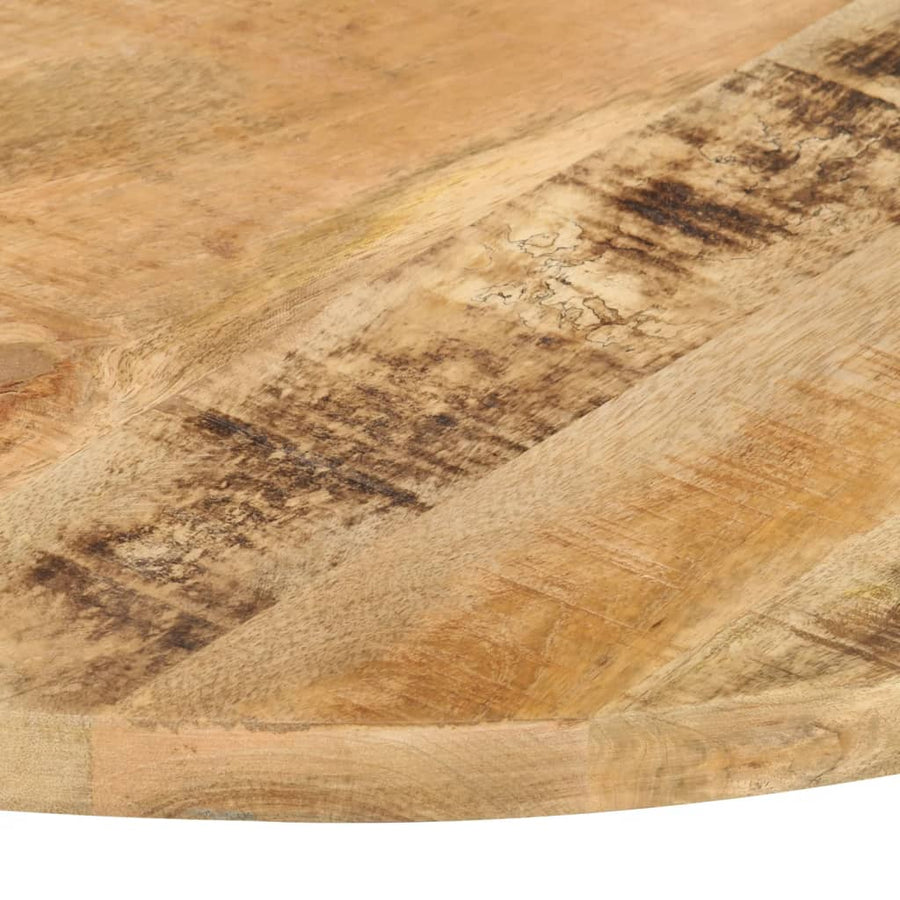 Tafelblad Rond 25-27 Mm 60 Cm 60 cm 25-27 mm massief mangohout