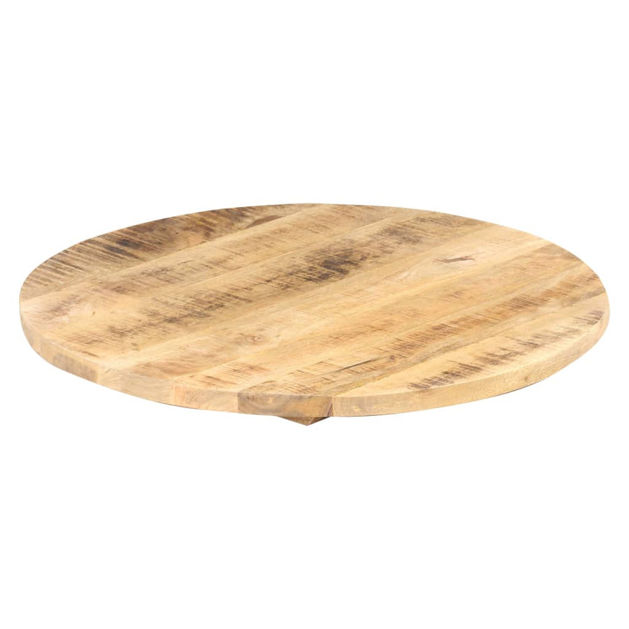 Tafelblad Rond 25-27 Mm 60 Cm 60 cm 25-27 mm massief mangohout
