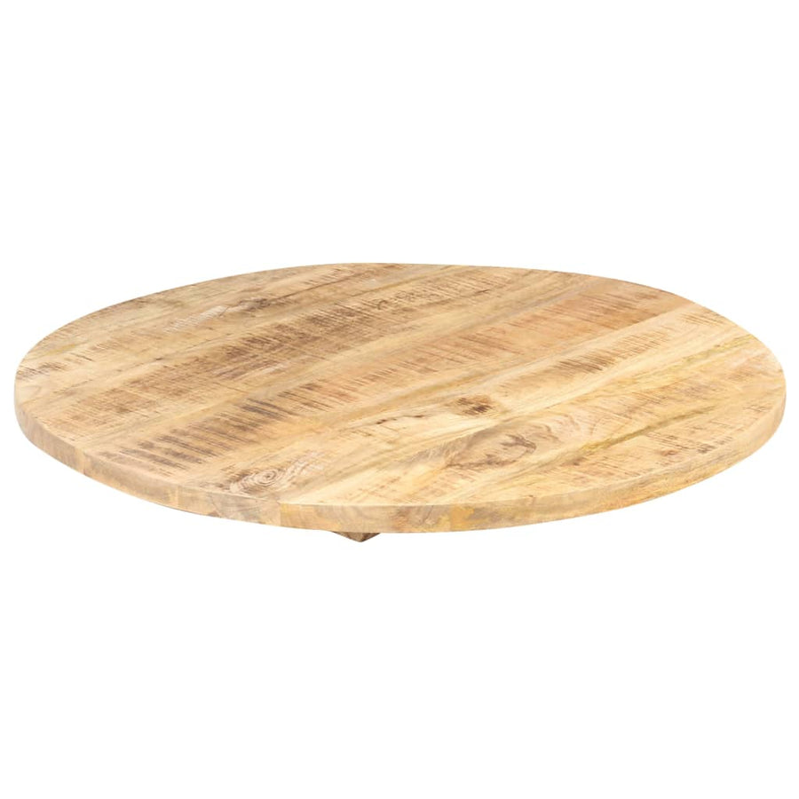 Tafelblad Rond 25-27 Mm 60 Cm 60 cm 25-27 mm massief mangohout